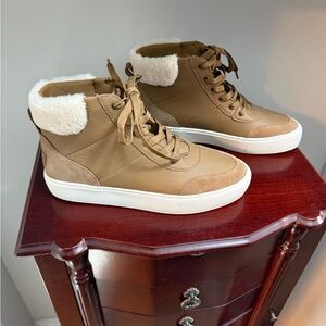 UGG Women's Brown High-Top Sneakers